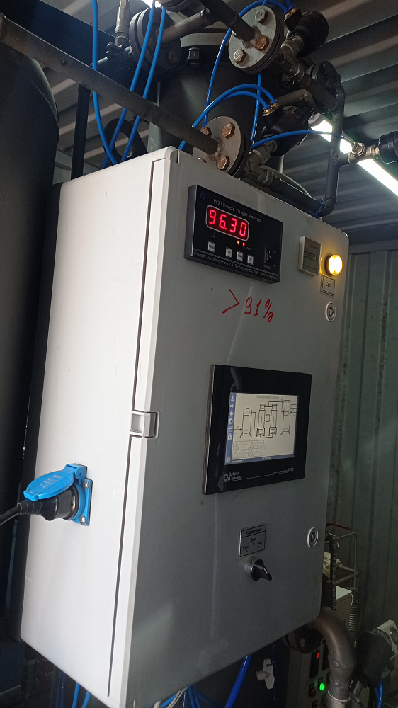 Генератор кислорода AG-12С в контейнере для НПП "Бурение"  г. Самара / 2022г